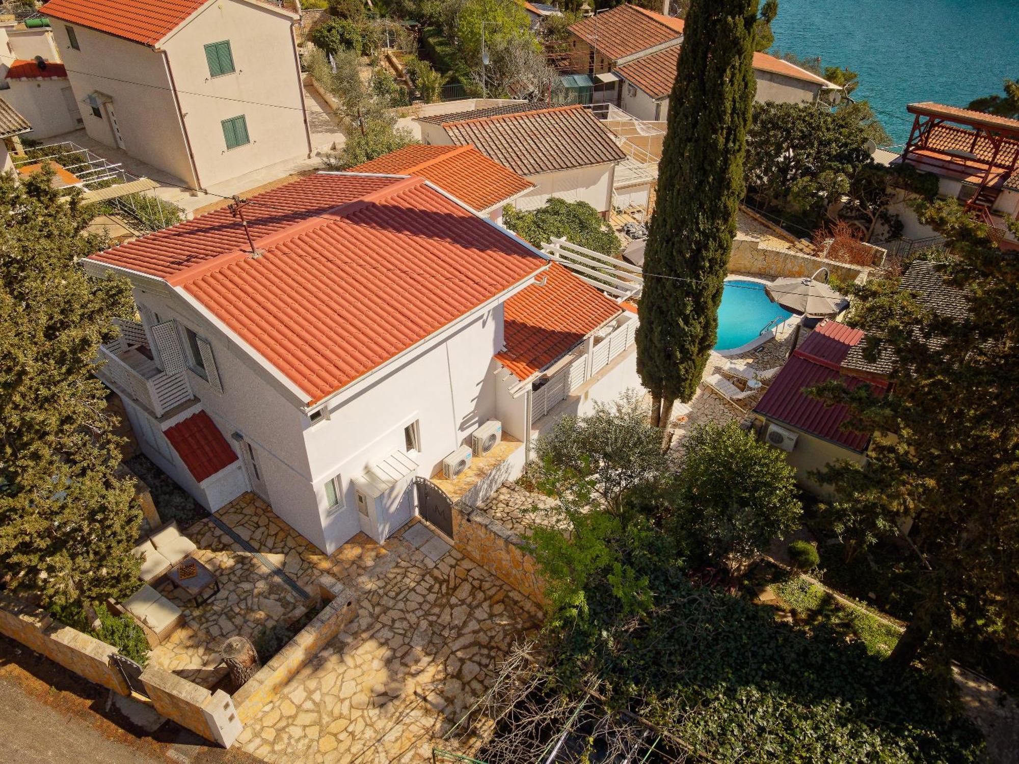 Villa Hvar With Pool Vrboska Exterior photo