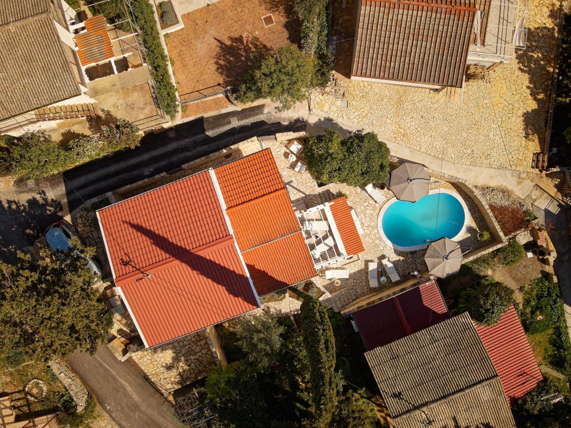 Villa Hvar With Pool Vrboska Exterior photo
