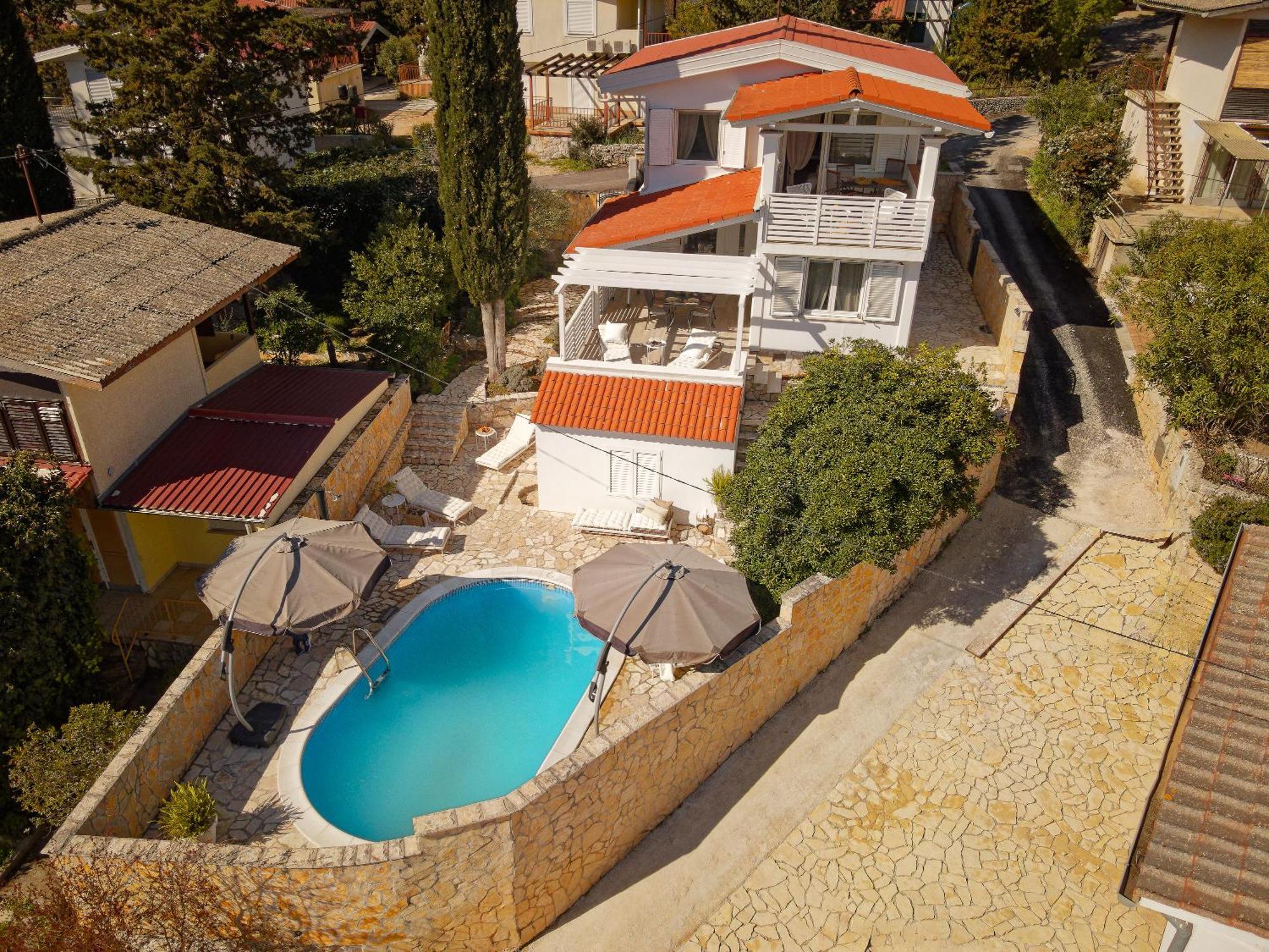 Villa Hvar With Pool Vrboska Exterior photo